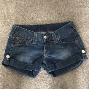 True Religion Jess Jean Shorts